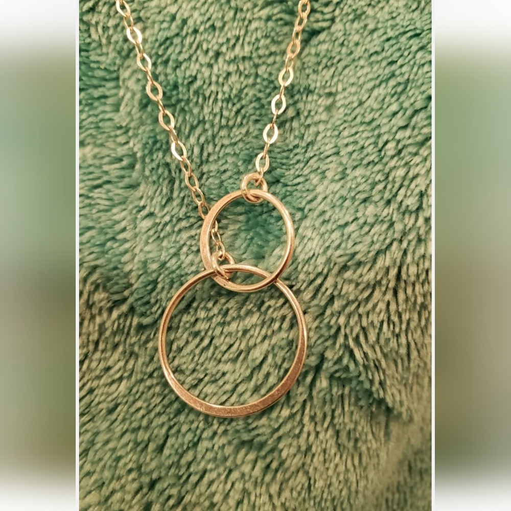 EFY Sterling Silver Mother Daughter Necklace Chain stamped 925
